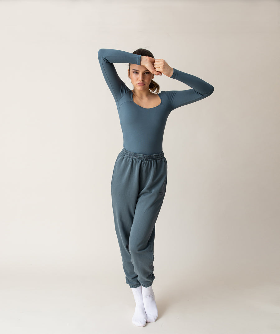 Unisex-Women-Sweatpants-Grey-Uni